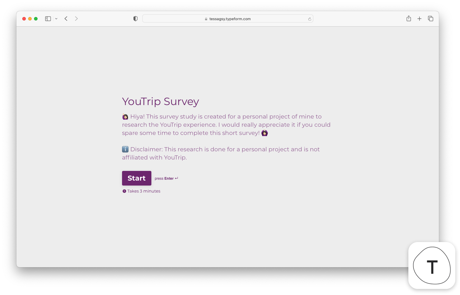 youtrip-survey